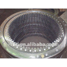 no teeth single row four point angulat contact ball slewing bearing